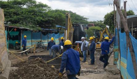 Concejo puso lupa a obra que se ejecuta en Las Américas