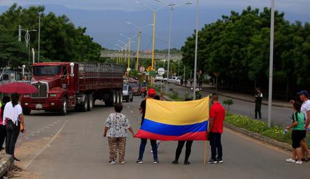 Protesta en Atalaya.