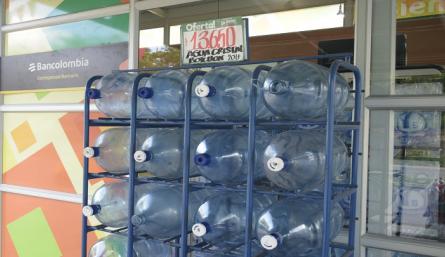 El agua no llevaba anoche a muchos hogares en Cúcuta/Foto Pablo Castillo