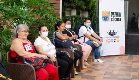 Listos los emprendedores para el programa 'Cúcuta, una frontera productiva'./Foto: cortesía