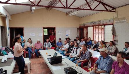 Pago por Servicios Ambientales vincula a 40 familias  de San Cayetano y Durania para conservar en sus fincas/Foto cortesía