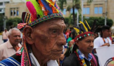 Índigenas en Cúcuta