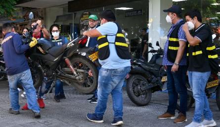 Veintitrés comparendos dejó operativo para  liberar espacio público
