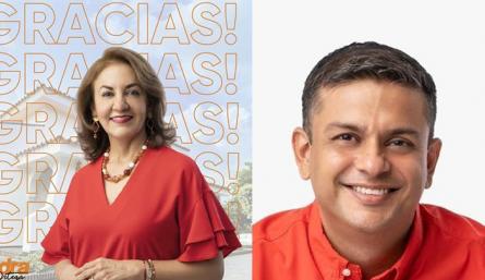 Sandra Ortega y Jhan Piero Rojas