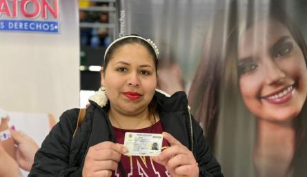 Ayer, en Bogotá, se inició la primera de seis jornadas de entrega de Permiso de protección Temporal a migrantes venezolanos/Foto cortesía
