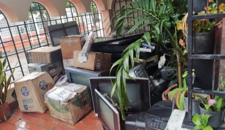 A la jornada de recolección de residuos también se vinculó la alcaldía de Villa del Rosario./Foto cortesía