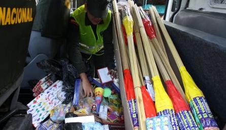 Autoridades, en alerta para controlar la venta de pólvora