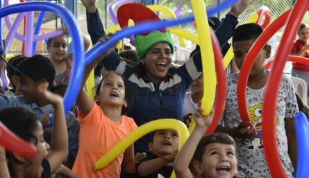 El festival navideño Carbomax ofreció alegría, regalos e integración a las familias campesinas de Norte de Santander./Foto cortesía