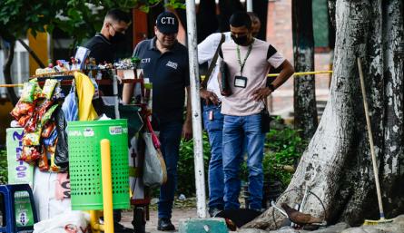 Autoridades llegaron hasta el parque Mercedes Ábrego/AFP