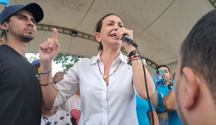 Maria Corina en San Cristobal