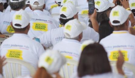 Treinta líderes comunales amenazados