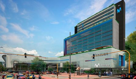 Presentan obras de ampliación del centro comercial Ventura Plaza. / Foto: Cortesía