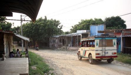 A excepción de una calle, todas las vías del barrio están completamente destapadas./ Fotos: Carlos Ramirez. 