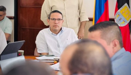 Sesión del comité de justicia transicional, en la alcaldía de Cúcuta/Foto Cortesía