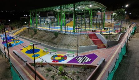 Los parques y espacios públicos estaban en manos de la delincuencia y la alcaldía los recuperó./Foto cortesía