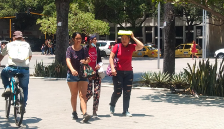 Ola de calor en Cúcuta.
