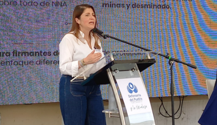 Defensora del Pueblo Iris Marin