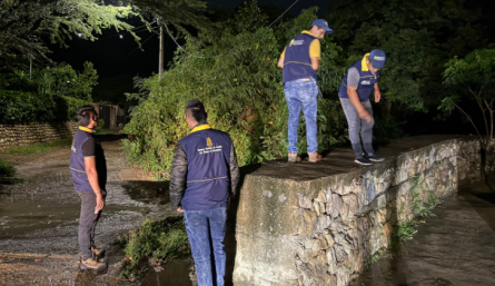 Desbordamiento e inundaciones en Cúcuta