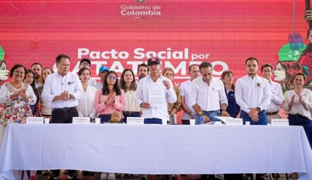 Presidente Petro y varios de sus ministros estarán presentes hoy en Tibú/Foto cortesía