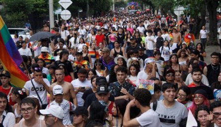 Miles de personas de los distintos colectivos LGBTI+ participaron en el Festival del Orgullo por la Igualdad/Foto Stefany Peñaloza