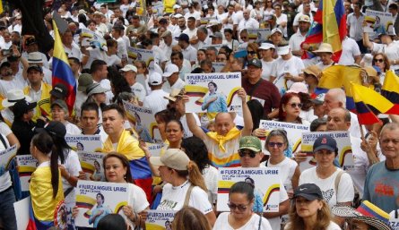El Plantón por el Silencio estuvo multitudinario en Cúcuta./Foto Stefany Peñaloza