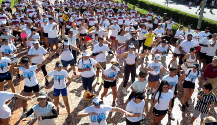 Así estuvo la 'Carrera por la Vida' en Cúcuta.