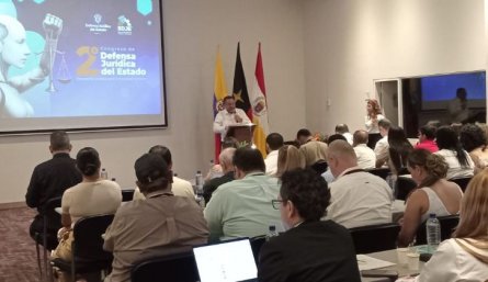 Ayer se cumplió el Segundo Congreso de Defensa Jurídica del Estado en Cúcuta/Foto Orlando Carvajal/La Opinión