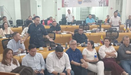 Concejo de Cúcuta en el control político a la alcaldía por el contrato del relleno sanitario/Foto: Orlando Carvajal