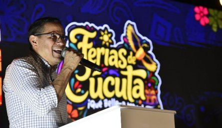 El alcalde Jorge Acevedo presidió el lanzamiento de las Ferias de Cúcuta/Foto: Cortesía
