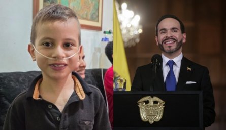 Lucas y De la Espriella. Foto: Fabián Ramírez y Colprensa. 