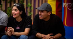 Mariana Zapata y Juanda Caribe. Cortesía RCN y El Universal.