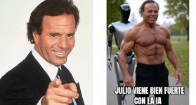 Los memes de Julio Iglesias se reinventan con inteligencia artificial