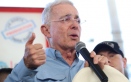Expresidente Álvaro Uribe Vélez. 
