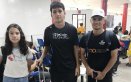 Luciana Contreras, Juan Diego Omaña y Miguel Cabrera, competían en el WTT Youth Contender Caracas 2026, un torneo de tenis de mesa.