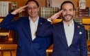 Abelardo de la Espriella y su fórmula vicepresidencial José Manuel Restrepo./Foto: Cortesía