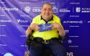 Jesús Romero Montoya, dedicó la medalla de oro a su mamá Cecilia Montoya, fallecida hace varios años.