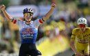 El belga Remco Evenepoel, tras ganar la etapa este domingo, ascendió al segundo lugar de la general de la Grand Boucle.