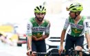 Así arribó a la meta el ciclista antioqueño, tras la fuerte caída en la etapa 12 del Tour.