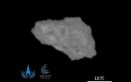Asteroide. Foto. Tomado de Administración Espacial Nacional China (CNSA)