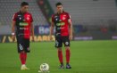 Leider Berdugo y Mauricio Duarte, Cúcuta vs. Once Caldas. 