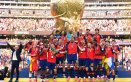 España campeona del Mundial FIFA 2026. Foto: @SEFutbol en X