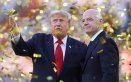 El presidente de los Estados Unidos cree que es descabellado sacar a Infantino de la FIFA.