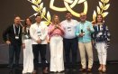 En la fotografía, aparecen, entre otros: Judith Buelvas Pérez, CEO de Veolia Colombia y Panamá; Jhon Jairo Martínez Cepeda, Director de Gestión de Residuos y Regulación en Veolia; y Humberto Posada Cifuentes, Gerente General de Veolia Aseo Norte de Santander./ Foto: cortesía