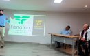 Juan Diego Mantilla, director ejecutivo de Fenalco, presentó la feria binacional junto a los representantes de la Cámara Colombo Venezolana y Fedecámaras Táchira, Víctor Méndez y Johnson Delgado. / Foto La Opinión