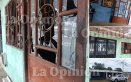 El techo y los ventanales de la vivienda quedaron destruidos por la onda explosiva.Foto: Leonardo Oliveros-La Opinión