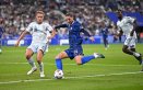 La selección francesa se dejó sorprender de ltalia que la aguó la victoria. 