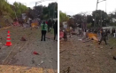 Atentado en el Cauca.