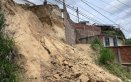 Se prenden las alarmas frente a posibles deslizamientos de tierra.