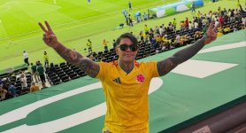Yeferson Cossio en el Mundial. Foto: Facebook oficial de Yeferson Cossio.