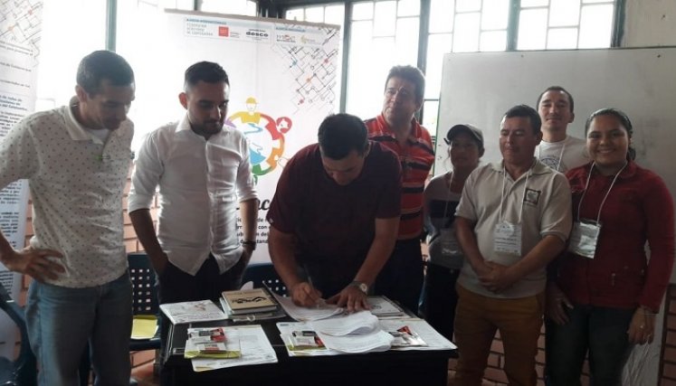 El proyecto contemplaba crear tres redes, pero en esta primera fase nacieron cuatro: víctimas, mujeres, productores rurales y jóvenes. / Foto archivo La Opinión